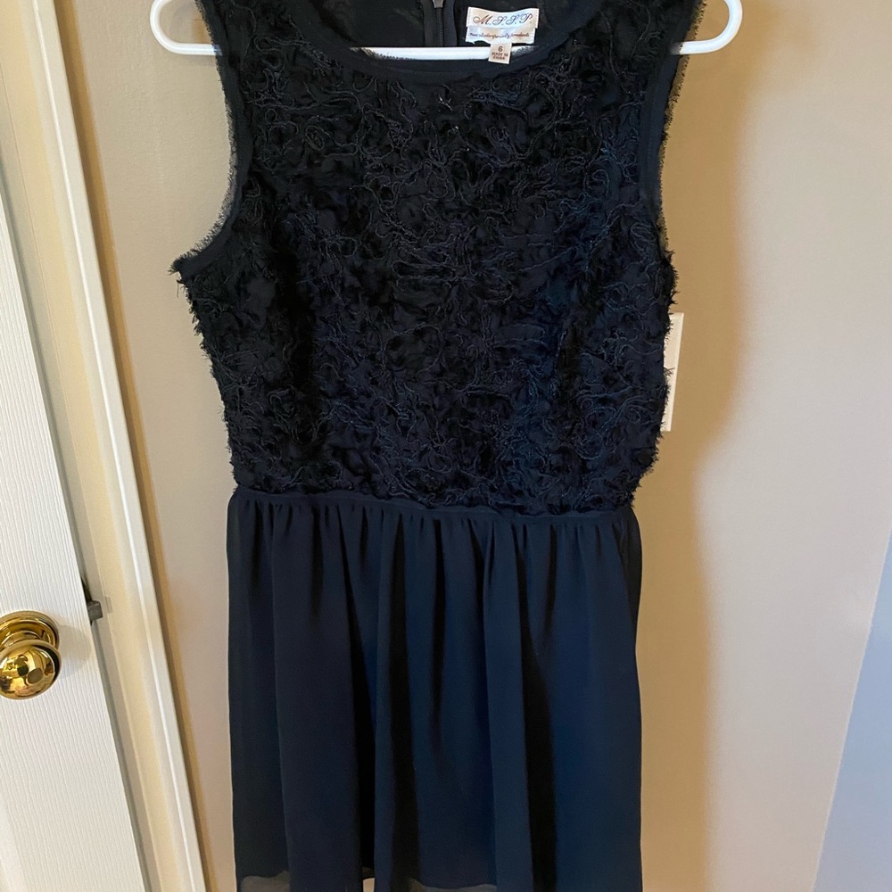 Black dress from department store. Size 6.